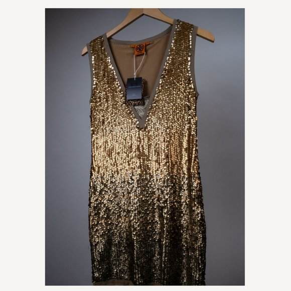 TORY BURCH Celebration Sequin Dress - Picture 5 of 16